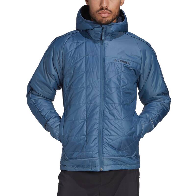 ADIDAS Terrex Multi Insulated Hooded Jacket Blue