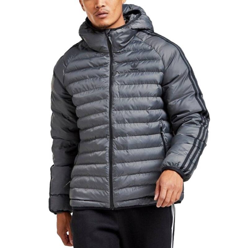 ADIDAS Originals Padded Full Zip Jacket Grey