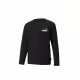PUMA Essentials No. 1 Logo Long Sleeve Tee Black