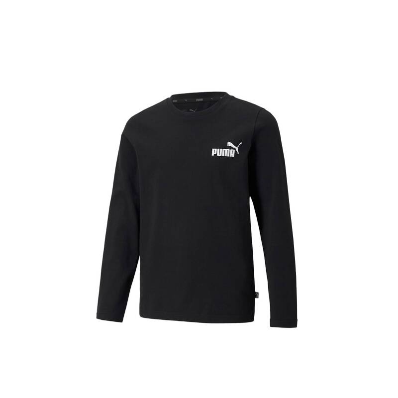 PUMA Essentials No. 1 Logo Long Sleeve Tee Black