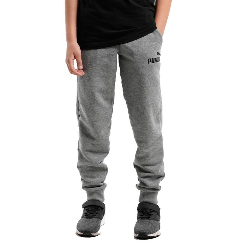 PUMA Essentials Logo Pants Grey