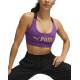 PUMA Fit Mid Impact Training Bra Purple