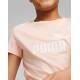 PUMA Essentials Logo Tee Pink