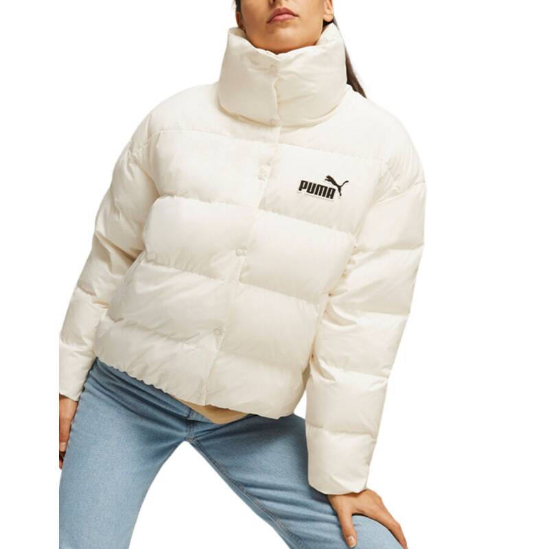 PUMA Better Polyball Puffer Jacket Ecru