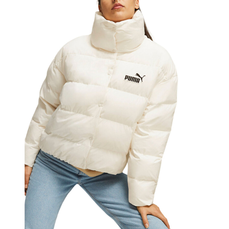 PUMA Better Polyball Puffer Jacket Ecru