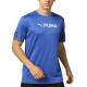 PUMA Fit Logo Tee Blue