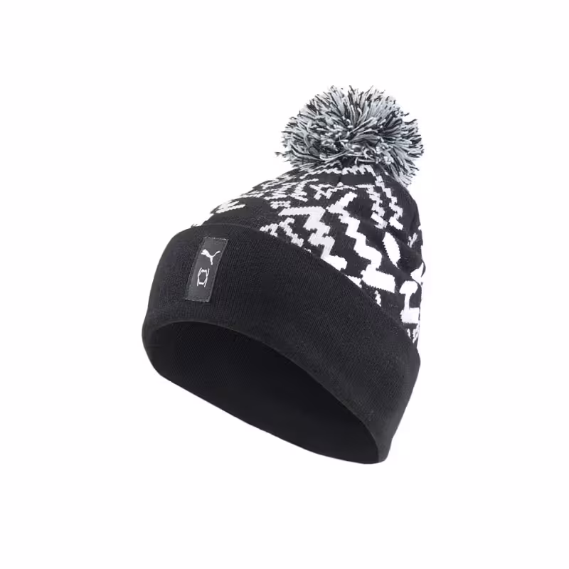 PUMA Pom-Pom Basketball Beanie Black/White