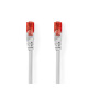 Кабел мрежов Nedis, кръгъл, UTP, LAN, PATCH, RJ45 8pin(м), CAT6, 3m