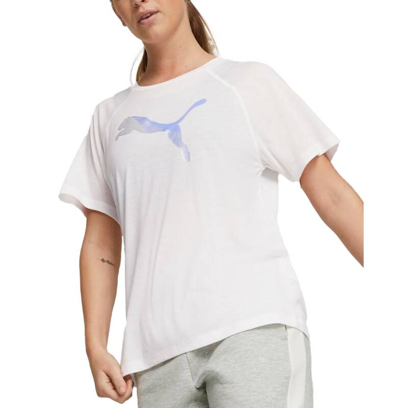 PUMA Evostripe DryCell Tee White