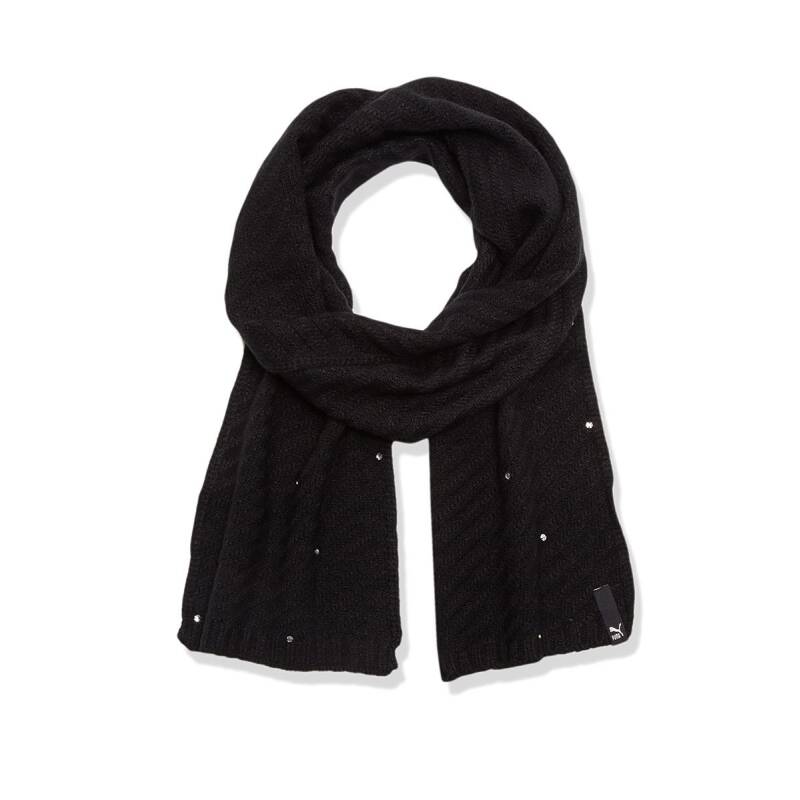 PUMA Jewel Knit Scarf Black