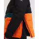 ONEILL O'riginals Puffer Anorak Jacket Black/Orange
