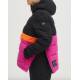 ONEILL O'riginals Puffy Anorak Jacket Black/Pink W