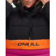 ONEILL O'riginals Puffy Anorak Jacket Black/Pink W