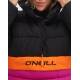 ONEILL O'riginals Puffy Anorak Jacket Black/Pink W