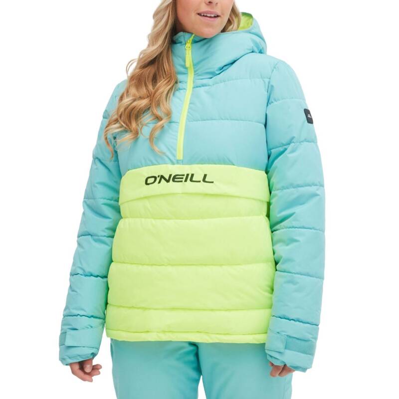 ONEILL O'riginals Puffy Anorak Jacket Blue/Yellow W