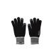 PUMA Knit Gloves Black/Grey