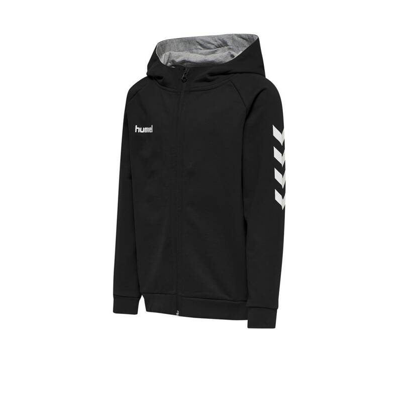 HUMMEL Go Kids Cotton Zip Hoodie Black