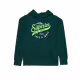 JACK&JONES Logo Drawstring Hoodie Green