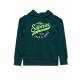 JACK&JONES Logo Drawstring Hoodie Green