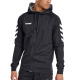 HUMMEL Go Cotton Zip Hoodie Black