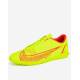 NIKE Mercurial Vapor 14 Club Indoor Football Shoes Volt/Bright Crimson