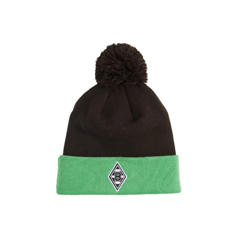 PUMA x Borussia Monchengladbach Pom Beanie Black