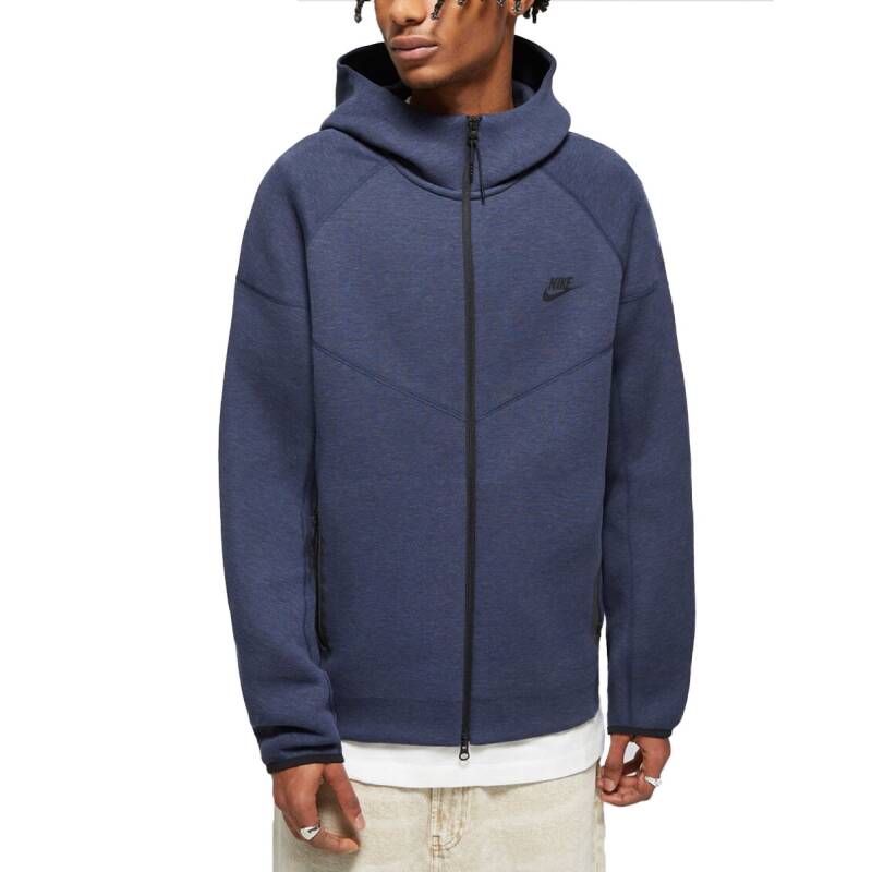 NIKE Tech Fleece Full-Zip Hoodie Blue