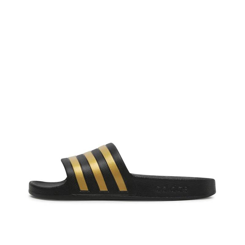 ADIDAS Adilette Aqua Slides Black/Gold