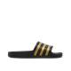 ADIDAS Adilette Aqua Slides Black/Gold