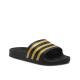 ADIDAS Adilette Aqua Slides Black/Gold