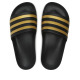 ADIDAS Adilette Aqua Slides Black/Gold