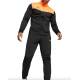 PUMA IndividualRISE Football Tracksuit Black/Orange