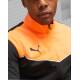 PUMA IndividualRISE Football Tracksuit Black/Orange