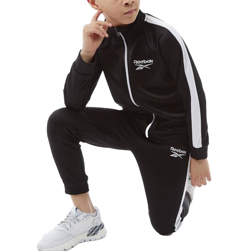 REEBOK Classics Logo Poly Tracksuit Black