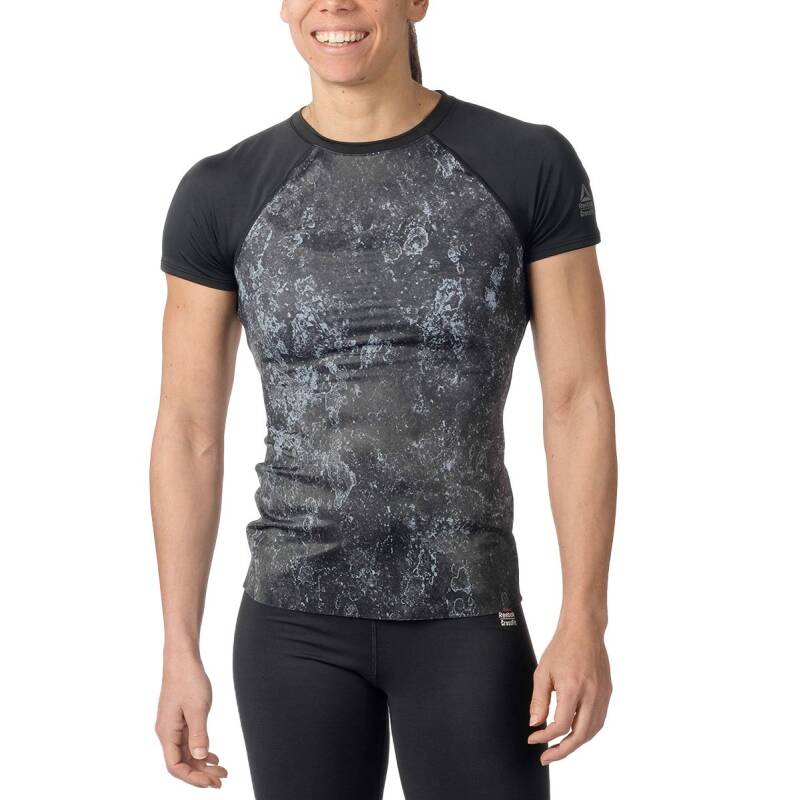 REEBOK CrossFit Paddle Tee Black