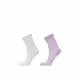 ADIDAS Originals 2-Packs Mesh Socks White/Purple