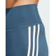 ADIDAS Optime TrainIcons 3-Stripes 7/8 Training Leggings Turquoise