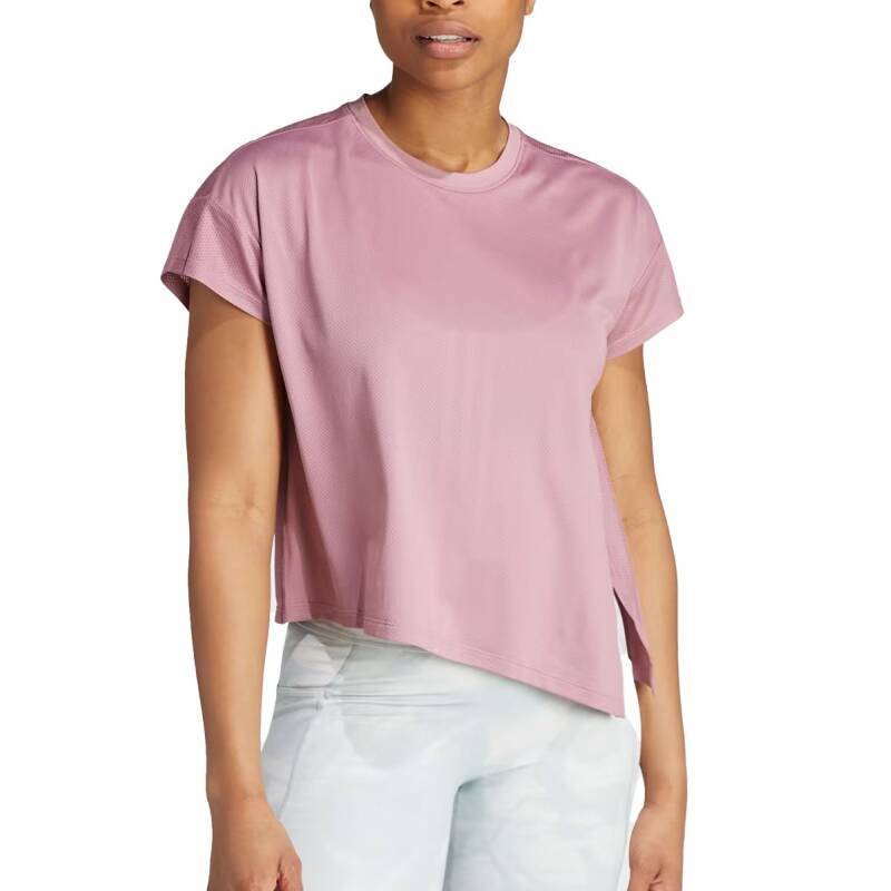 ADIDAS Hiit Aeroready Quickburn Training Tee Pink