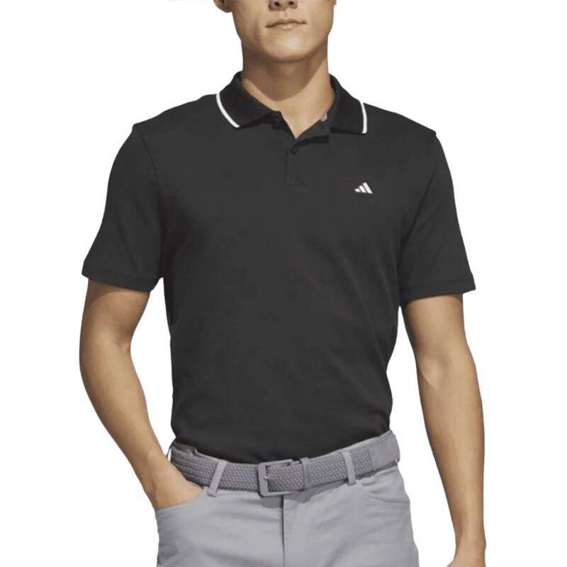 ADIDAS Go-To Pique Golf Polo Black