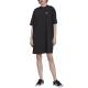 ADIDAS Originals Adicolor Classics Big Trefoil Tee Dress Black