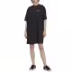 ADIDAS Originals Adicolor Classics Big Trefoil Tee Dress Black