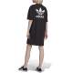 ADIDAS Originals Adicolor Classics Big Trefoil Tee Dress Black