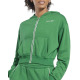 REEBOK Identity French Terry Full-Zip Hoodie Green