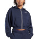 REEBOK Identity French Terry Full-Zip Hoodie Blue