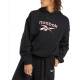 REEBOK Archive Classics Big Logo Fleece Hoodie Black