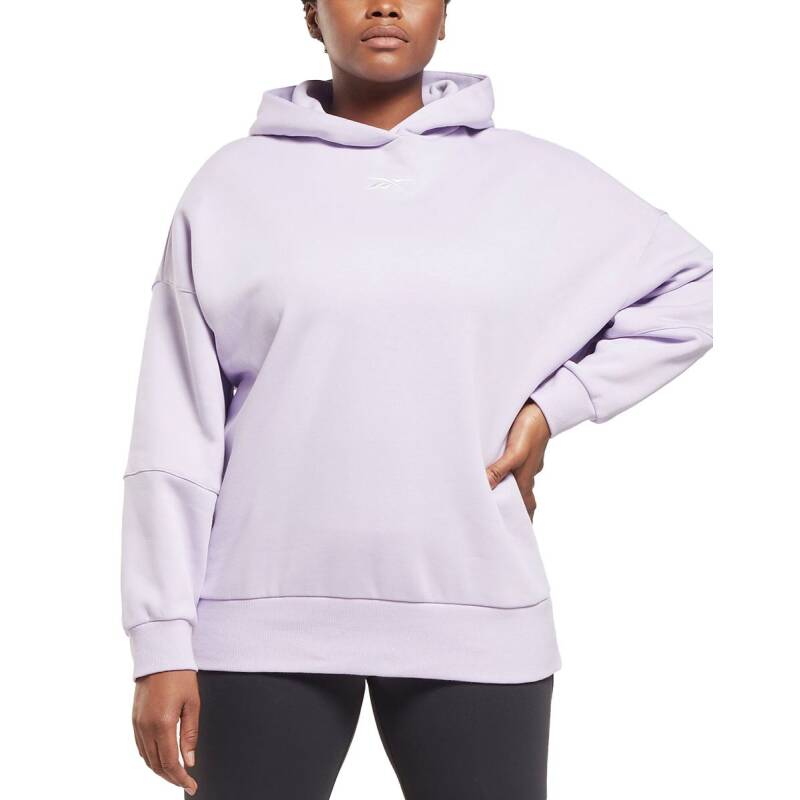 REEBOK Studio Recycled Oversize Hoodie Purple