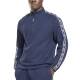 REEBOK Identity Vector Tape Waffle 1/4 Zip Top Navy