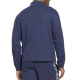 REEBOK Identity Vector Tape Waffle 1/4 Zip Top Navy