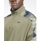 REEBOK Training Camo 1/4 Zip Sweatshirt Green