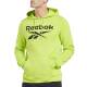 REEBOK Identity Big Logo Fleece Hoodie Yellow